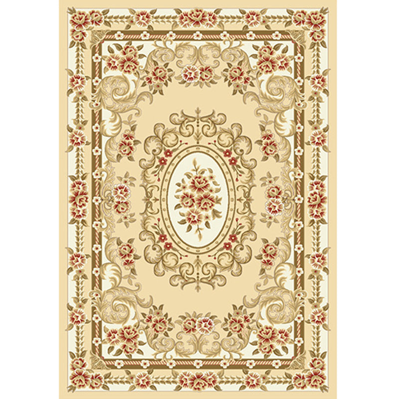 Nostalgia Home Decoration Carpet Tribal Pattern Area Rug Polyester Washable Indoor Carpet