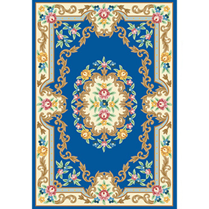 Nostalgia Home Decoration Carpet Tribal Pattern Area Rug Polyester Washable Indoor Carpet