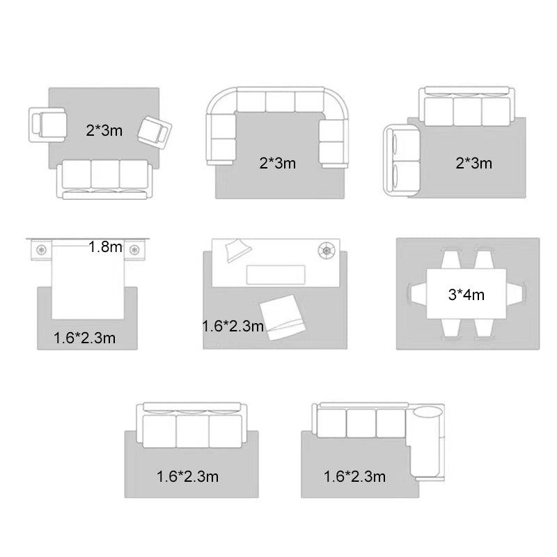 White Americana Muster Area Teppich Polyester Bohemian Area Teppich nicht rutscher Teppich für Wohnzimmer