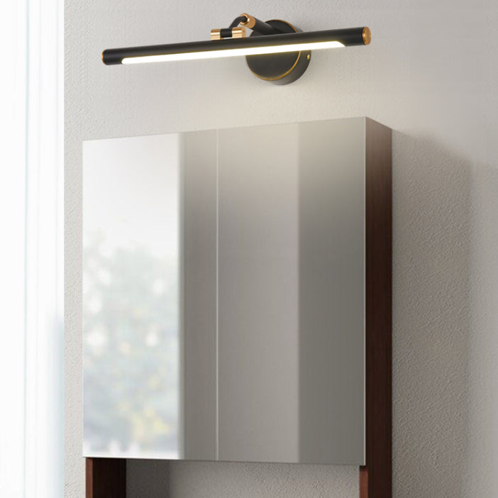 Contemporary 1-Light LED Wall Sconce Metal Linear Wall Mounted Light for Bathroom