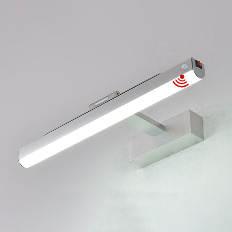 Metal Linear Wall Lamp Sconce Minimalism Sconce Light Fixture for Bathroom