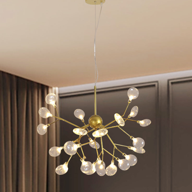 Firefly Chandelier Light Fixture Modern Designer Glass Pendant Lighting for Restaurant