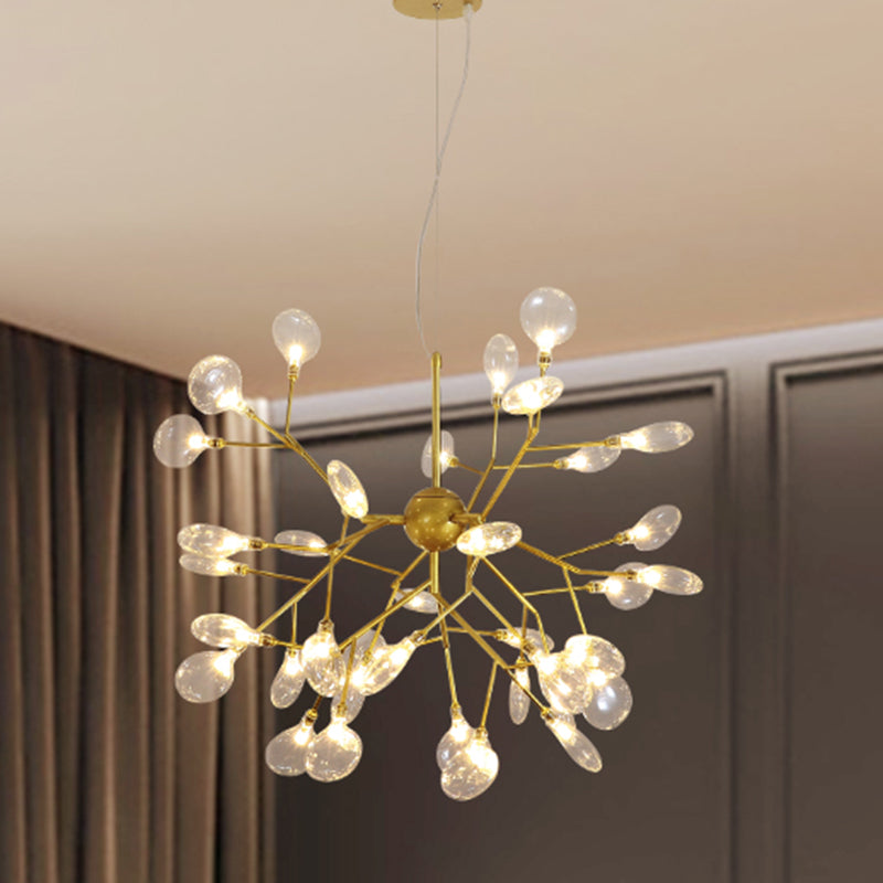 Firefly Chandelier Light Fixture Modern Designer Glass Pendant Lighting for Restaurant