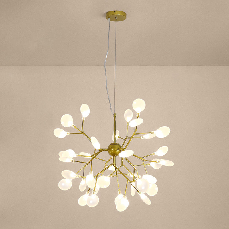 Firefly Chandelier Light Fixture Modern Designer Glass Pendant Lighting for Restaurant