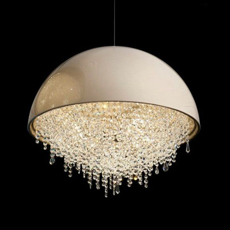 Nordic Style Globe Pendant Lighting Crystal Dining Room Ceiling Chandelier