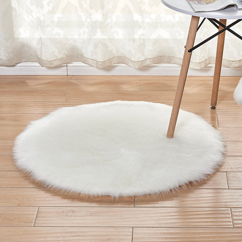 Comfort Soft Shag Rug Simplicity Plain Carpet Polypropylene Washable Carpet for Home Decoration