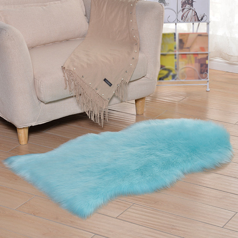 Creative Novelty Shape Rug Comfort Shag Carpet Polypropylene Anti-Slip Backing Rug for Home Decor