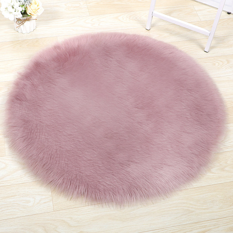 Tapis de simplicité multicolore Solide Shag Area Polypropylène Polypropylène Easy Care Rat pour décoration domestique