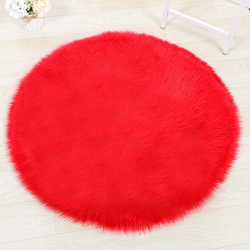 Tapis de simplicité multicolore Solide Shag Area Polypropylène Polypropylène Easy Care Rat pour décoration domestique