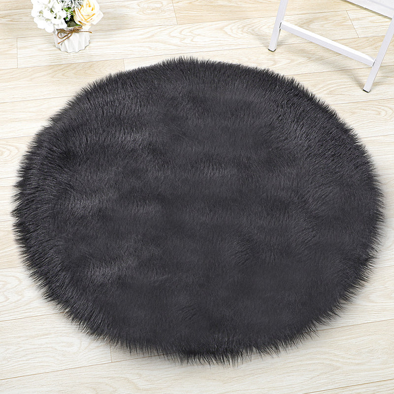 Tapis de simplicité multicolore Solide Shag Area Polypropylène Polypropylène Easy Care Rat pour décoration domestique