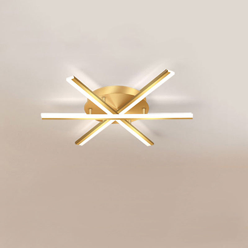 Simplicity Style huishouden LED LAMP Linear Flush Mount plafondlicht voor woonkamer