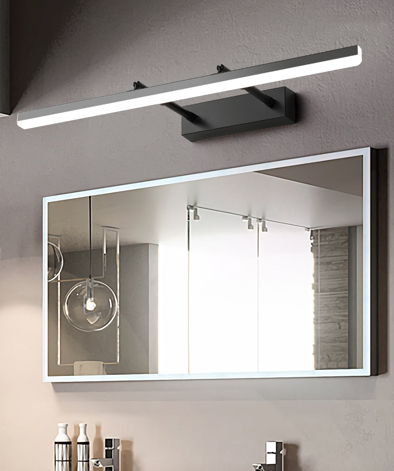 Strip Baño de baño Luz Luz de luz LED METAL CONTROMINA DE MANTE DE MUNTA