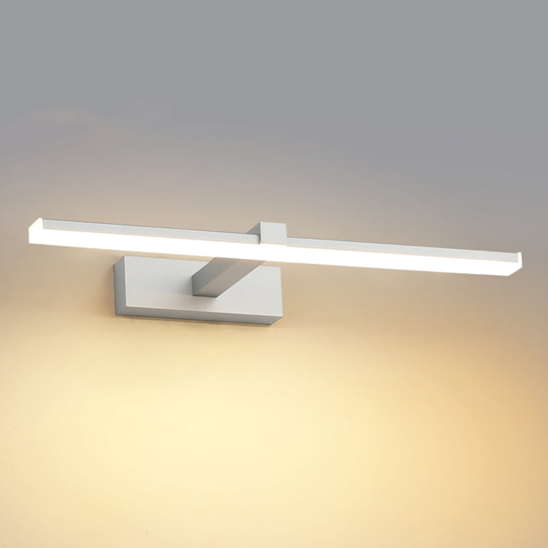 Aluminium lineare LED -Wandlampe in der modernen Einfachheit Acrylwandlicht für Innenräume