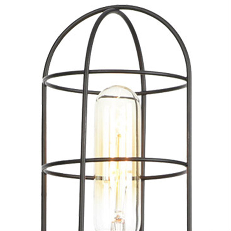 Black Industrial Sconce Light Fixtures Wrought Iron Wall Lamp Sconce for Hallway