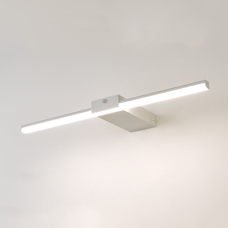 Metal Linear Wall Lamp Sconce Minimalism Sconce Light Fixture for Bathroom