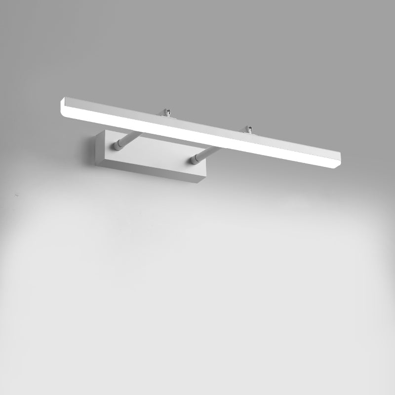 Metal Linear Wall Lighting Fixture Contemporary LED Wall Light Fixture for Bathroom