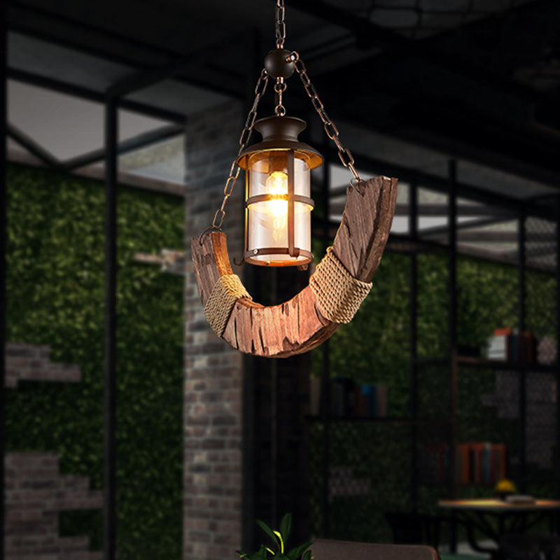 Style pendentif ombré industriel luminaire métal pendant suspension en noir