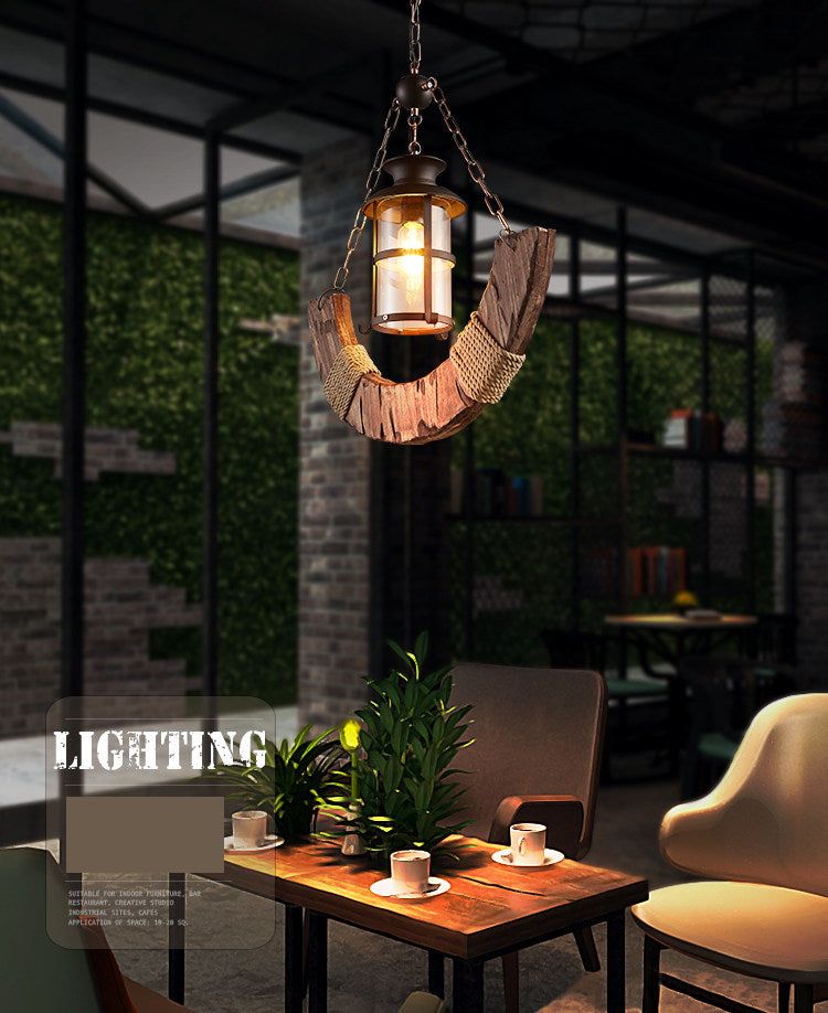 Industrial Style Shaded Pendant Lighting Fixture Metal Hanging Pendant Light in Black