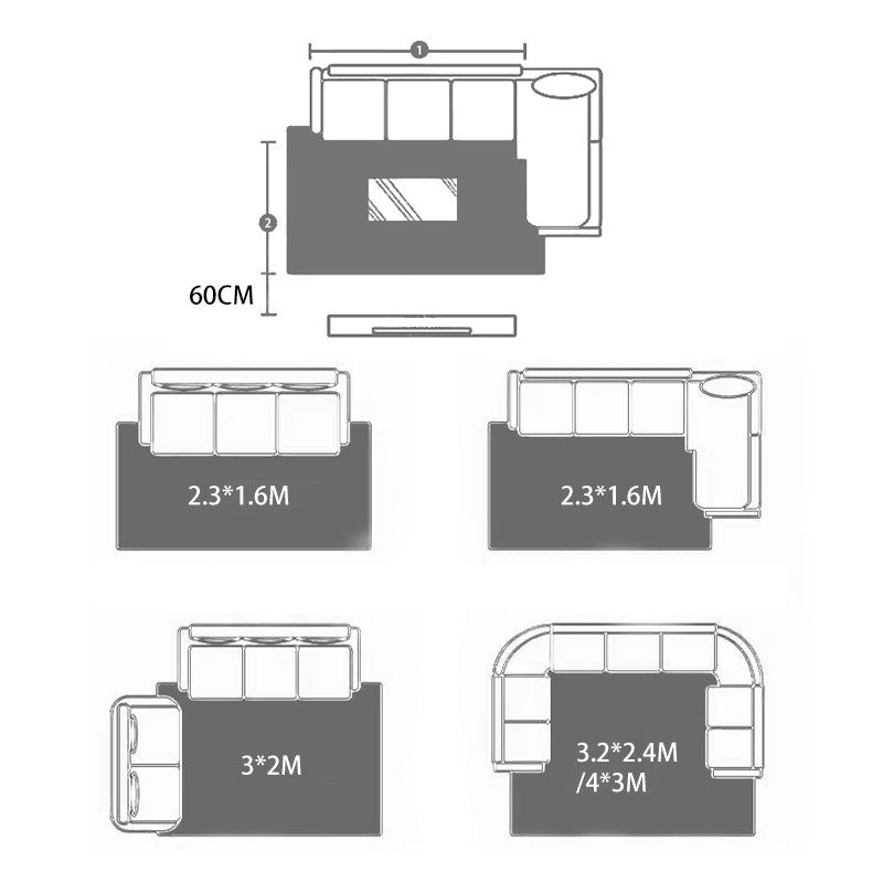 Brauner Bereich Teppich rein Farbe Polyester Fläche Teppich Easy Care Waschmaschine für Wohnzimmer