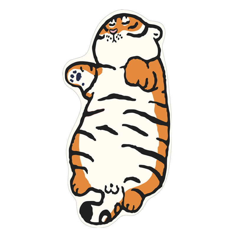 Neuheit Tiger Print Teppich Kinder Polyester Innen Teppich Teppich nicht rutschfest