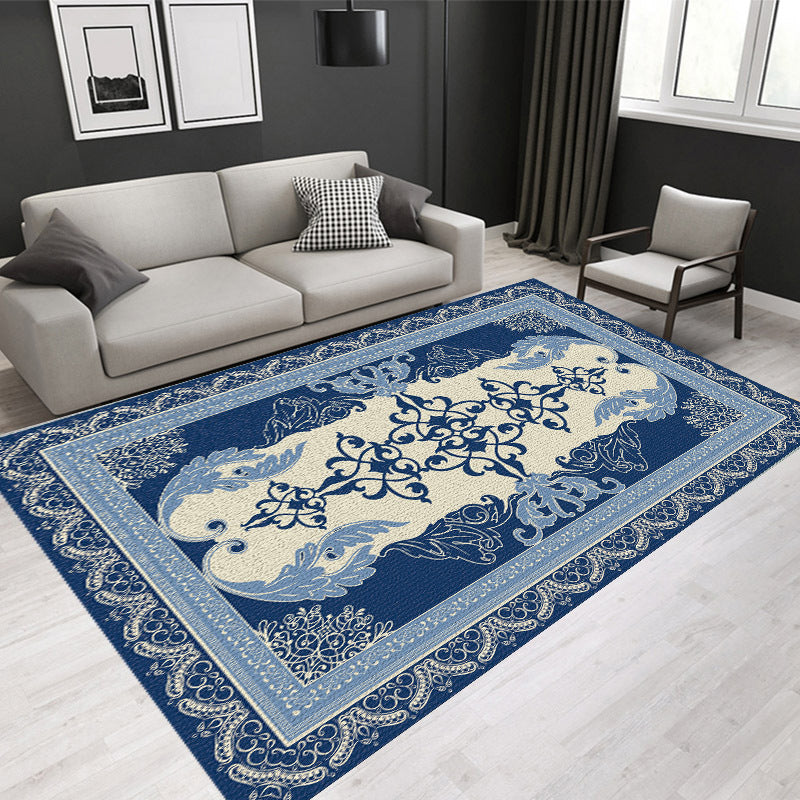 Nostalgie Tribal Pattern Area Tapis Polyester Carpet Pet Friendly Indoor tapis pour décoration de maison