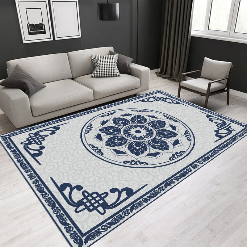 Nostalgie Tribal Pattern Area Tapis Polyester Carpet Pet Friendly Indoor tapis pour décoration de maison