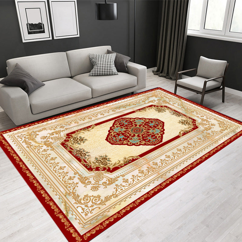 Nostalgie Tribal Pattern Area Tapis Polyester Carpet Pet Friendly Indoor tapis pour décoration de maison