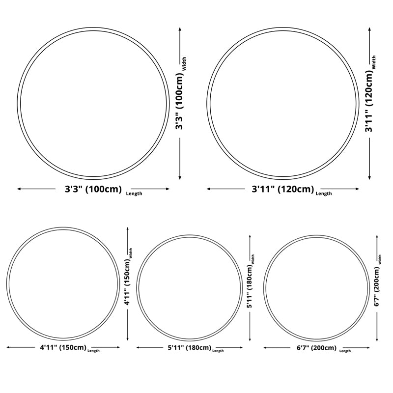 Brauner Ton Geometrischer Druckteppich Kuhladen Spleißen Teppich waschbarer runder Teppich für Wohnzimmer