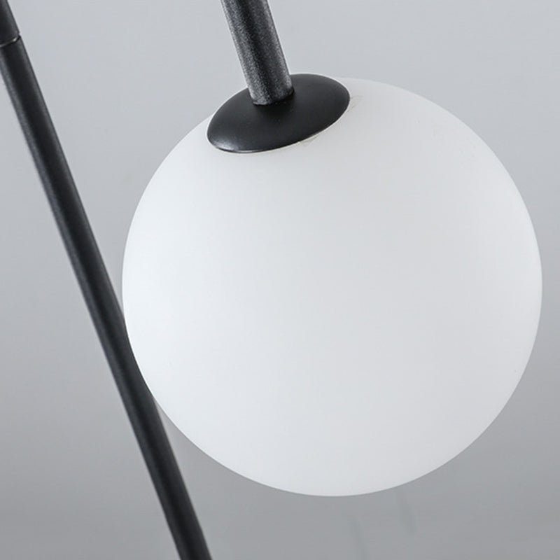 Lampada a sospensione a base di tonalità bianca semplice contemporanea Lampada Minimalismo Linea di sospensione