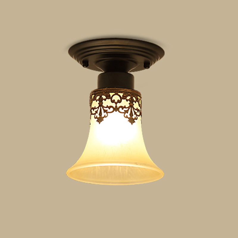 Witglas spoelbevel Traditionele stijl PLIFILY LIMMTER met 1 licht met 1 licht