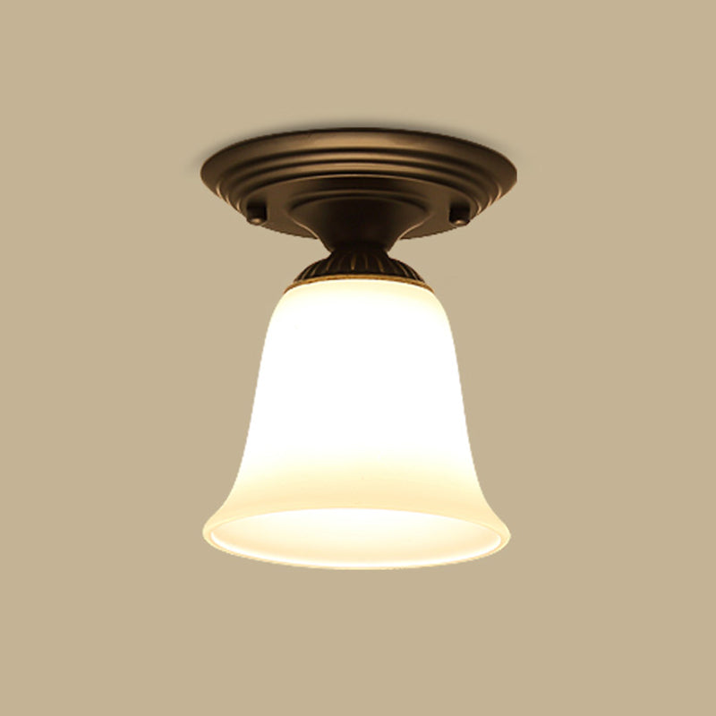 Witglas spoelbevel Traditionele stijl PLIFILY LIMMTER met 1 licht met 1 licht