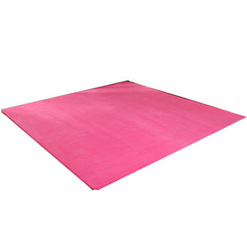 Pink Casual Teppich Polyester reiner Farbbereich Teppich Teppich für Wohnzimmer