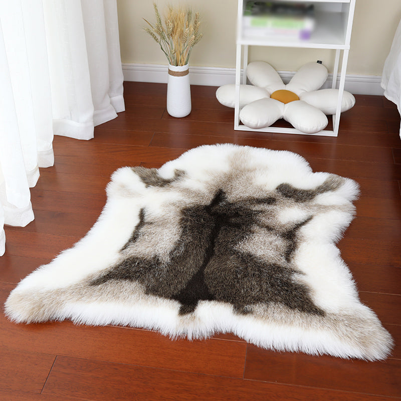 Lässige Indoor-ROM Rug Brown Tier Teppich Polyester Anti-Split-Hintergrund Teppich