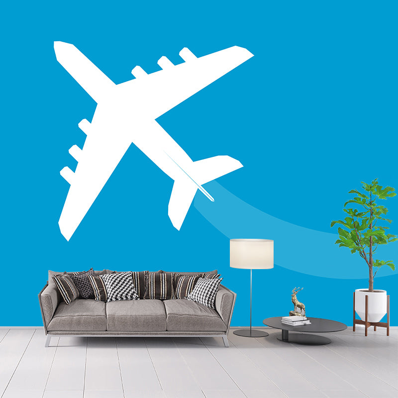 Aircraft Mural Wallpaper for Children's Room Wall Decor, Made to Measure