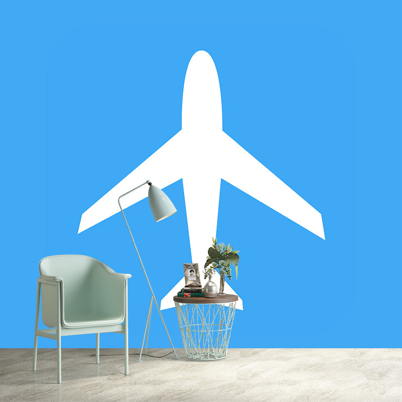 Aircraft Mural Wallpaper for Children's Room Wall Decor, Made to Measure