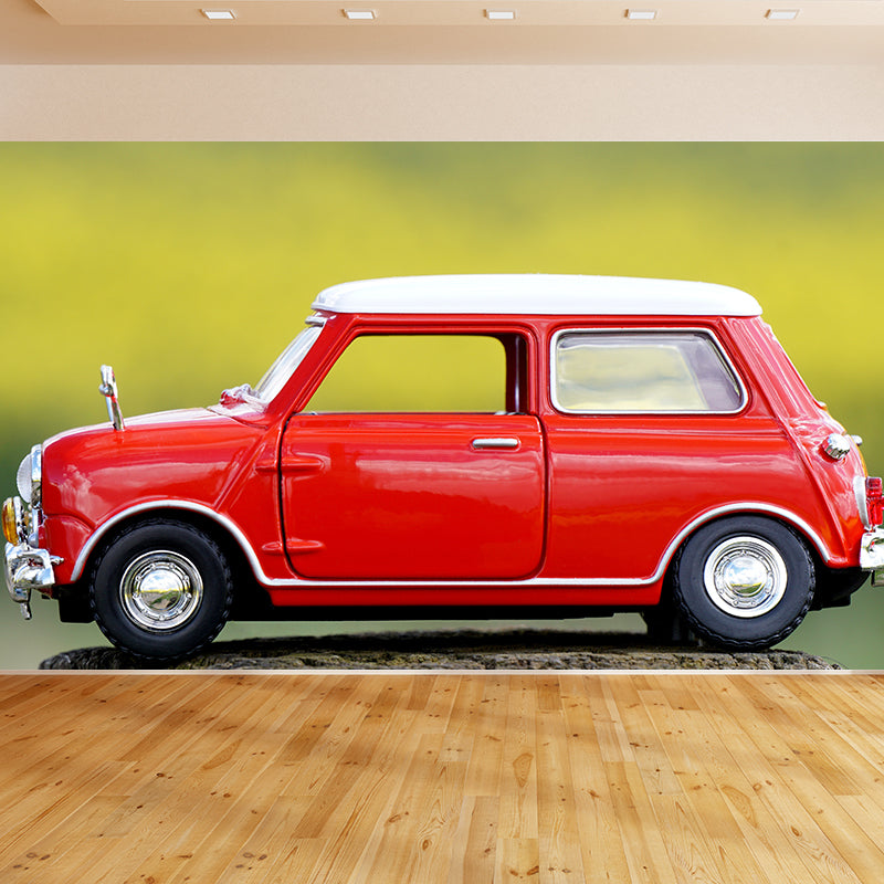 Children's Toy Car Wall Decals Removable Mural Wallpaper for Kids Bedroom