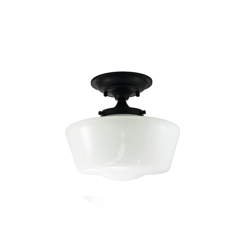 Flurglas Flush Mount Leuchte Traditionelle Flush -Leuchte