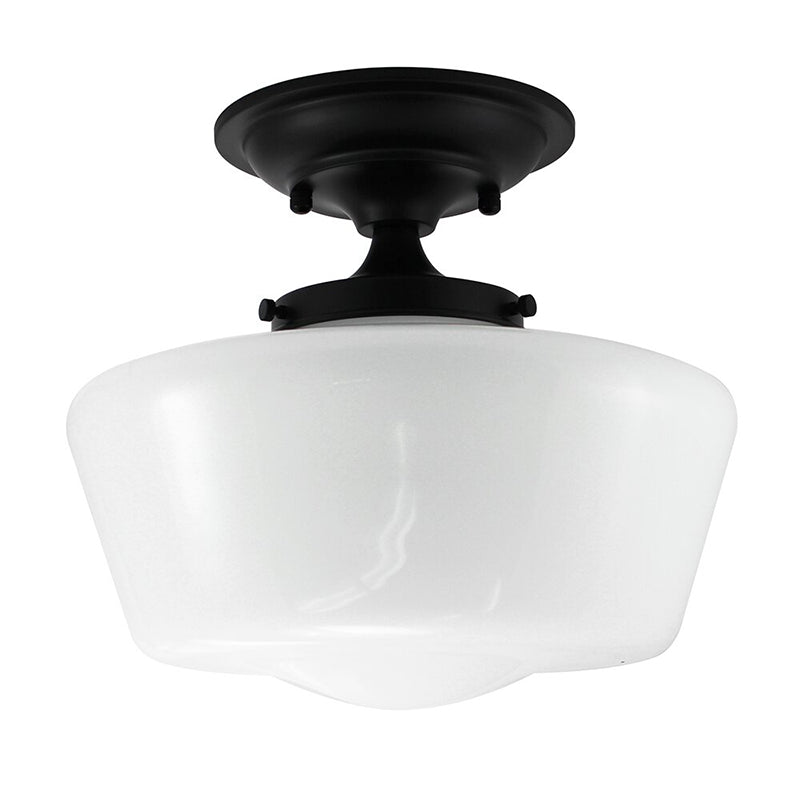 Flurglas Flush Mount Leuchte Traditionelle Flush -Leuchte