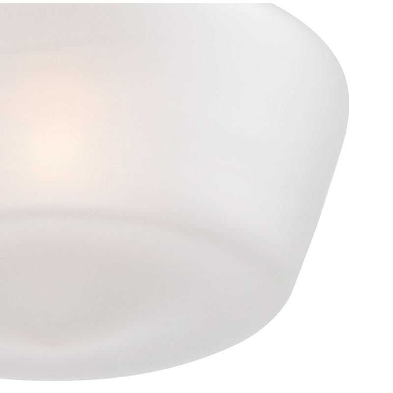 Flurglas Flush Mount Leuchte Traditionelle Flush -Leuchte