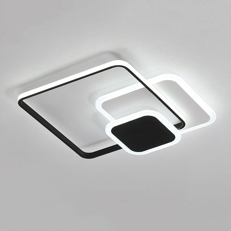 Modern Creative Creative Simple Flush Mount Affermazione Luce per soggiorno ristorante