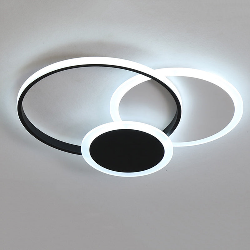 Modern Creative Simple Flush Mount Ceiling Light for Living Room Restaurant