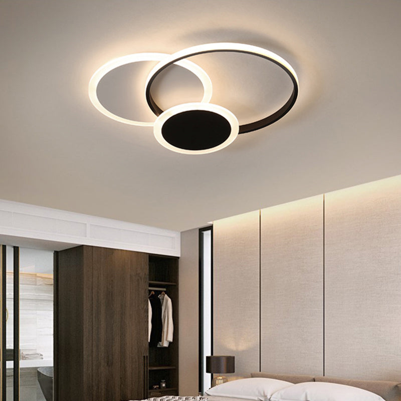 Modern Creative Simple Flush Mount Ceiling Light for Living Room Restaurant