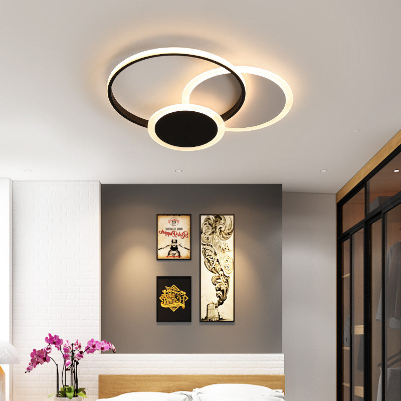 Modern Creative Simple Flush Mount Ceiling Light for Living Room Restaurant