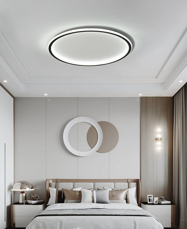 Nordic Creative Ultra-thin LED Lamp Flush Mount Ceiling Light for Living Room