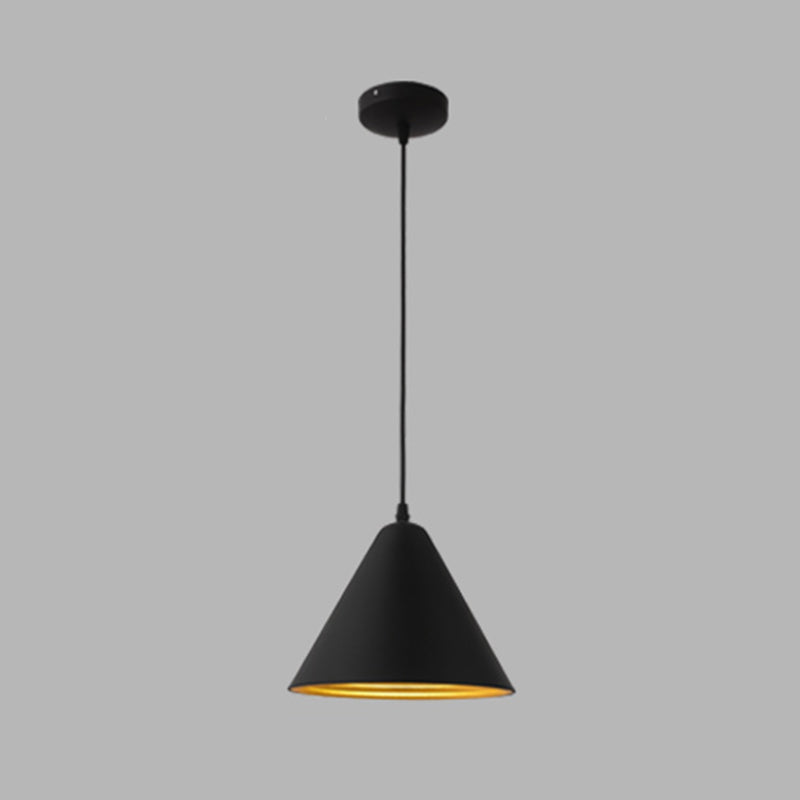 Metall Hanging Light Kit Industrial Black Shaded Restaurant Hängende Leuchte