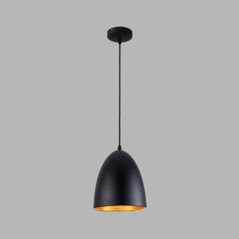 Metall Hanging Light Kit Industrial Black Shaded Restaurant Hängende Leuchte