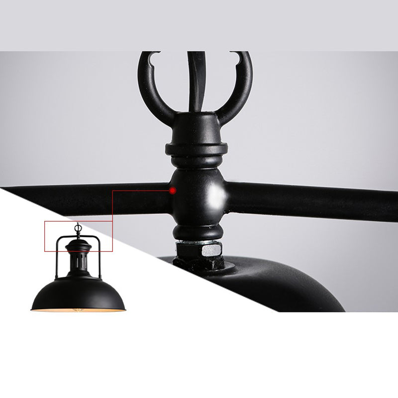 Pendant Lighting Fixture Farm Style Swivel Joint Metal Commercial Pendant Lighting