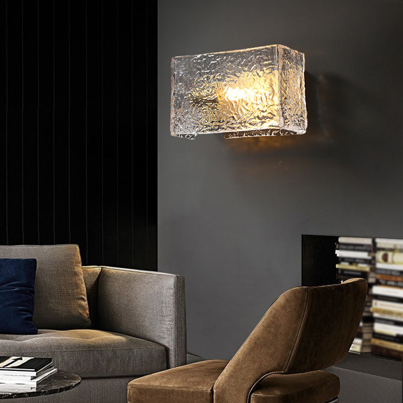 1-licht eigentijdse SCONCE-verlichtingsarmaturen Glazen wandlamp SCONCE VOOR SLAAPKAMER