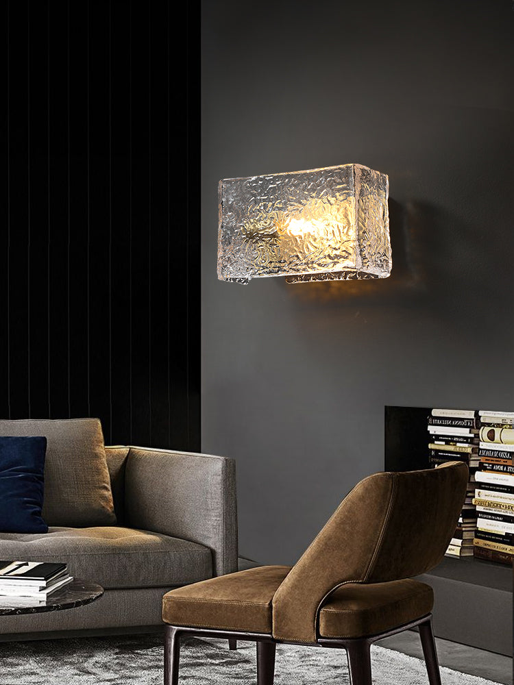 1-licht eigentijdse SCONCE-verlichtingsarmaturen Glazen wandlamp SCONCE VOOR SLAAPKAMER