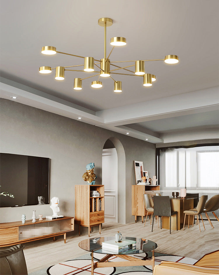 Modern Style Hanging Lights LED Chandelier for Living Room Dinning Room